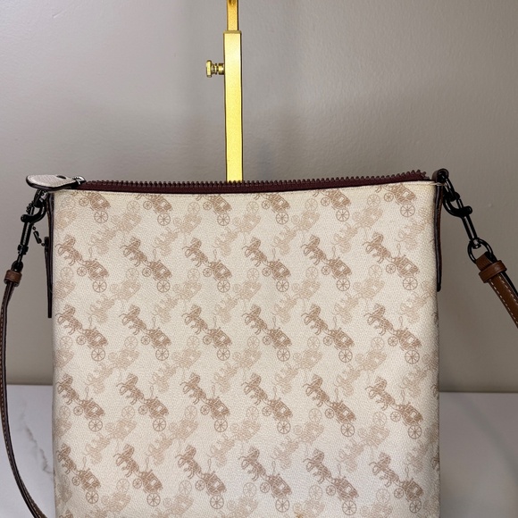 #7🌸Coach-Shoulder bag with horse and carriage - Picture 3 of 11